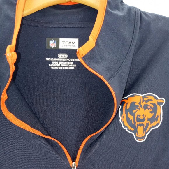 Chicago Bears 1/4 Zip Pullover - Picture 2 of 7
